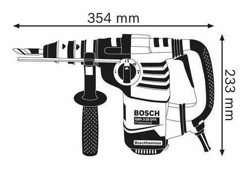 Bosch 0 611 24A 000 rotary hammer 800 W image 2
