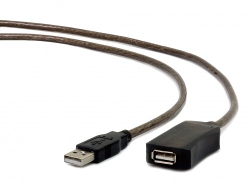 Unknow Gembird USB A/USB A M/F 10m USB cable USB 2.0 Blac Gembird USB A/USB A M/F 10m USB cable USB 2.0 Blac image 1