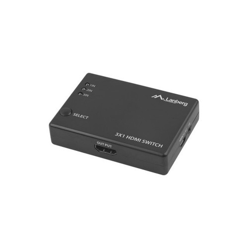 Переключатели HDMI Lanberg SWV-HDMI-0003 Чёрный image 4