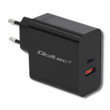 Qoltec Charger 63W 5-20V, 1.5-3A, USB C