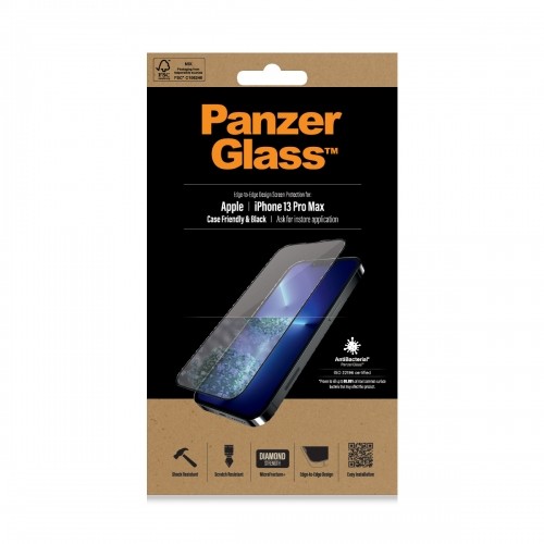 PanzerGlass Apple iPhone 13 Pro Max Case Friendly AB, Black image 1