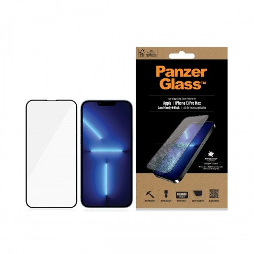 PanzerGlass Apple iPhone 13 Pro Max Case Friendly AB, Black image 2