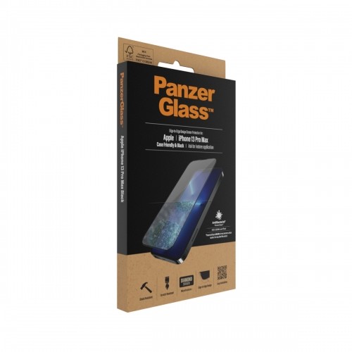 PanzerGlass Apple iPhone 13 Pro Max Case Friendly AB, Black image 3