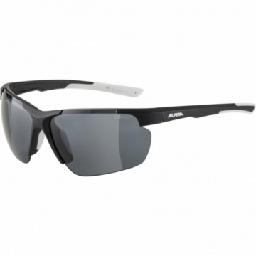 Alpina DEFEY HR Running glasses Semi rimless Black, White