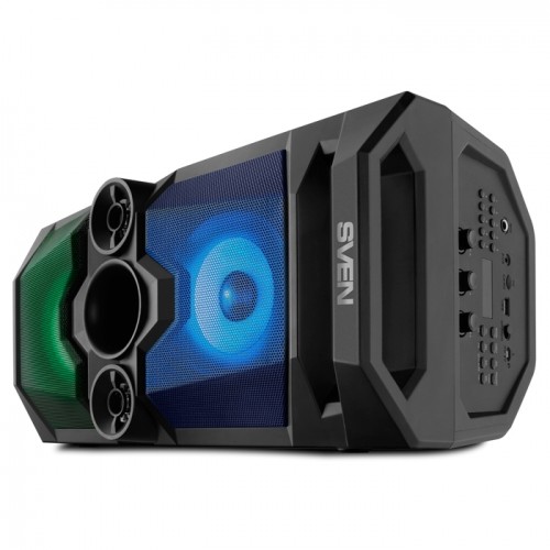 SVEN PS-650 50W portable BT speaker Black image 2