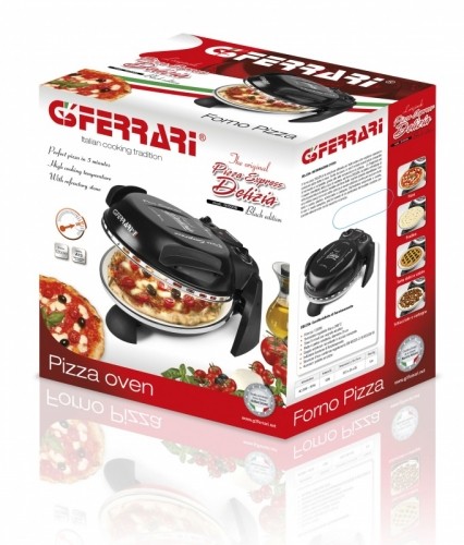 G3ferrari G3 Ferrari Delizia pizza maker/oven 1 pizza(s) 1200 W Black image 3