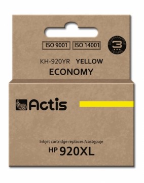 Actis KH-920YR ink for HP printer; HP 920XL CD974AE replacement; Standard; 12 ml; yellow