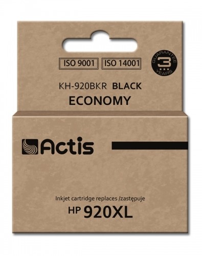 Actis KH-920BKR ink for HP printer; HP 920XL CD975AE replacement; Standard; 50 ml; black image 1