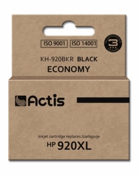Actis KH-920BKR ink for HP printer; HP 920XL CD975AE replacement; Standard; 50 ml; black