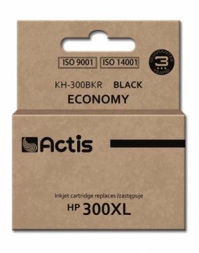Actis KH-300BKR ink for HP printer; HP 300XL CC641EE replacement; Standard; 15 ml; black