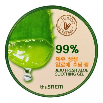 Želeja The Saem Jeju Fresh Aloe 99% Dziedējošs (300 ml)
