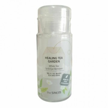 Мицеллярная вода для снятия макияжа The Saem Healing Tea Garden Белый чай глаза Губы (150 ml)