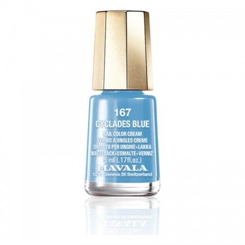 Лак для ногтей Mavala Nail Color Cream 167-cyclades blue (5 ml) image 1