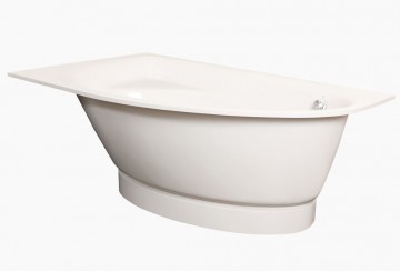PAA TRE GRANDE Glossy White VATREGR/L/00 ванна из каменной массы (правая)