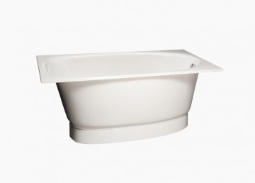 PAA UNO Glossy White VAUNO/00 stone bath