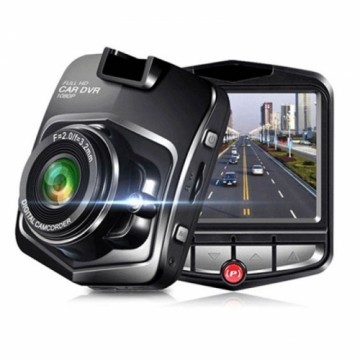 iWear GT4 HD Auto DVR Video reģistrātors ar G-Sensor 1080p HD 120° Platu leņķi 2.4'' LCD Melna