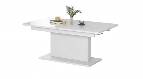 Halmar BUSETTI, c.table, white mat image 1