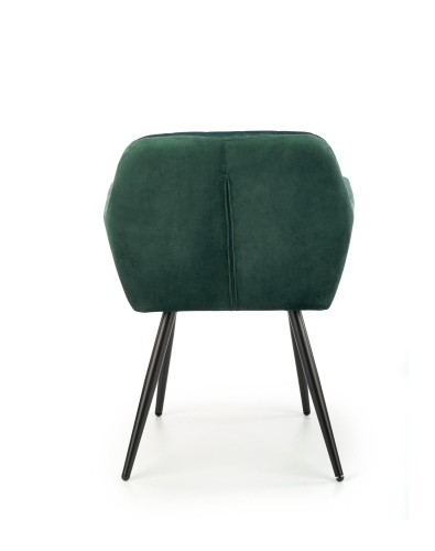 Halmar K429 chair color: dark green image 4