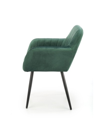 Halmar K429 chair color: dark green image 5