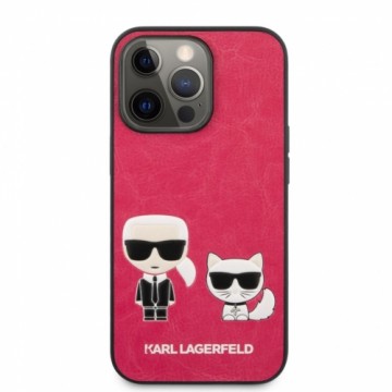 Karl Lagerfeld  
         
       iPhone 13 Pro Max Choupette PU Leather Case 
     Fuchsia