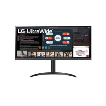 LG 34WP550-B 34 ", IPS, UltraWide Full HD, 2560 x 1080 pixels, 21:9, 5 ms, 200 cd/m², Black, Headphone Out, 75 Hz, HDMI ports quantity 2