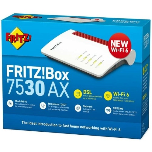 Роутер Fritz! Box 7530 AX 300 Mbps image 1