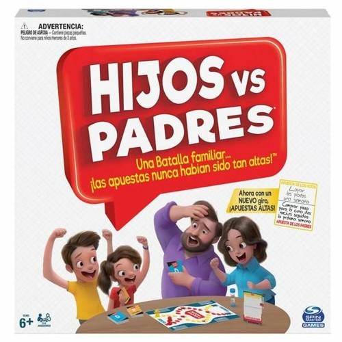 Настольная игра Spin Master Hijos vs Padres 206 Предметы image 1