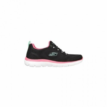 Sporta Bikses Sievietēm Skechers Engineered Mesh Bungee Daudzkrāsains