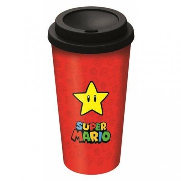 Bigbuy Kids Glāze ar Vāciņu Super Mario (520 ml)