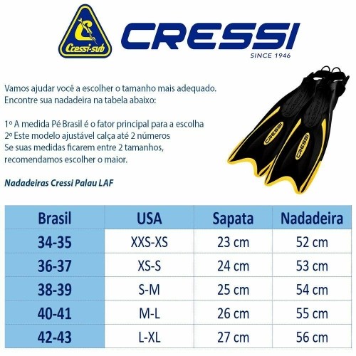 Ласты Cressi-Sub Palau Чёрный (38 - 41) image 2