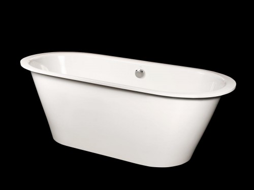PAA VARIO XL 1750x750 ABCD Glossy White VAVARXLABCD/00 ванна из каменной массы с закругленными углами image 1