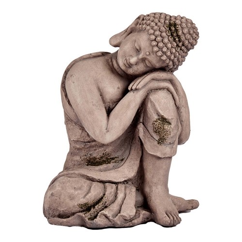 Ibergarden Decorative Figure for Garden Будда Серый полистоун (28,5 x 43,5 x 37 cm) image 1