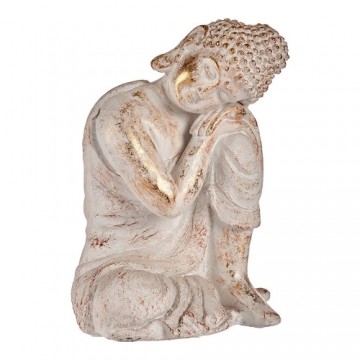 Ibergarden Decorative Figure for Garden Buda Balts/Zelts Polirezīns (28,5 x 43,5 x 37 cm)