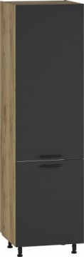 Halmar VENTO DP-60/214 high cargo cabinet, color: craft oak / antracite