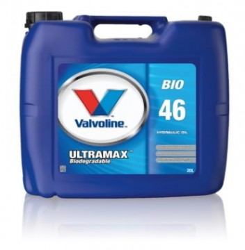 Bioloģiskā hidrauliskā eļļa ULTRAMAX BIO 46 20L, Valvoline