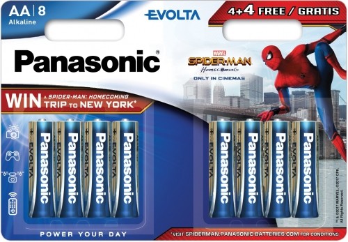 Panasonic Batteries Panasonic Evolta батарейки LR6EGE/8B (4+4шт) image 3