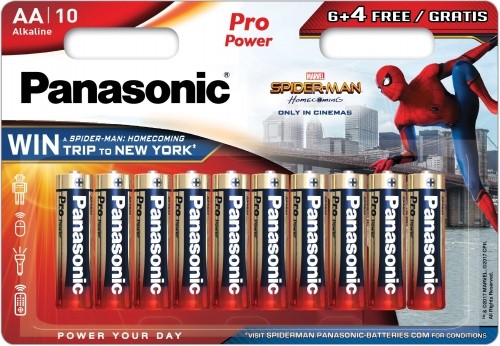 Panasonic Batteries Panasonic Pro Power батарейки LR6PPG/10B (6+4шт) image 2
