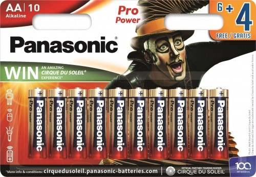 Panasonic Batteries Panasonic Pro Power батарейки LR6PPG/10B (6+4шт) image 4