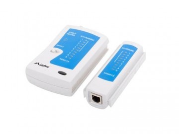 Lanberg NT-0401 network cable tester UTP/STP cable tester Blue, White