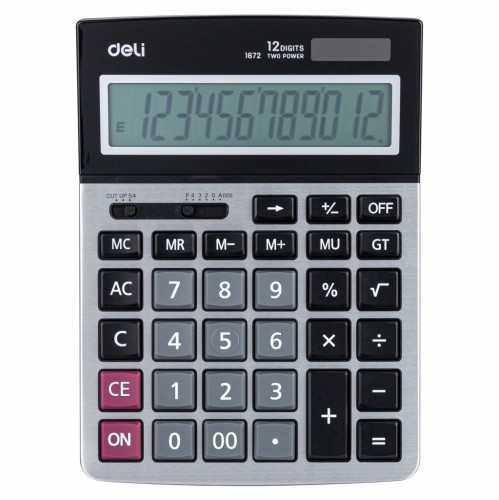 Lauakalkulaator DELI 1672 12 numbrit image 1
