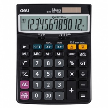 Lauakalkulaator DELI 1630 12 numbrit