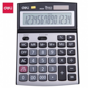 Lauakalkulaator DELI 39229 14 numbrit