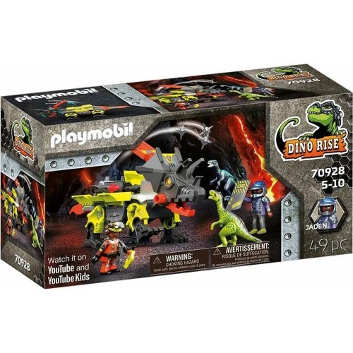 Playset Playmobil Dino Rise Robo-Dino Combat Machine 70928 image 1