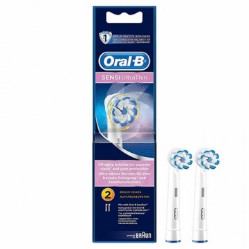 Rezerves Sukas Elektriskajai Zobu Sukai Sensi Ultrathin Clean Oral-B (2 pcs)