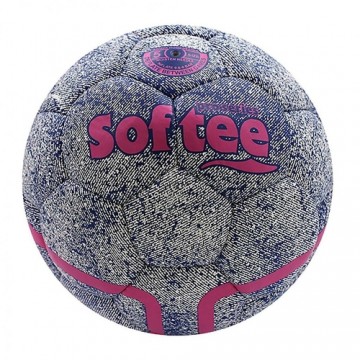 Футбольный мяч DENIM Softee 80663 Розовый синтетический (5)