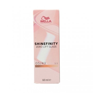 Перманентный краска Wella Shinefinity Nº 05/43 (60 ml)