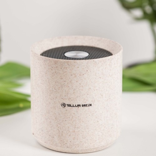 Tellur Green Bluetooth speaker 3W cream image 2