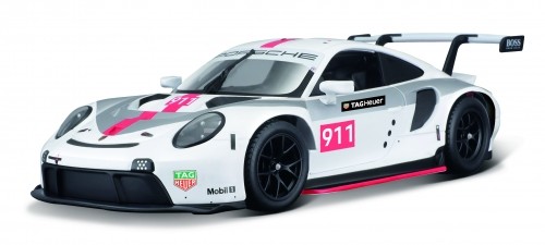 BBURAGO 1:24 automašīnas modelis Race Porsche 911 RSR, 18-28013 image 3