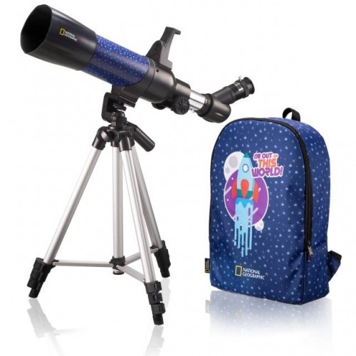 Bērnu teleskops ar aplikāciju un somu, 70/400mm  NATIONAL GEOGRAPHIC image 1