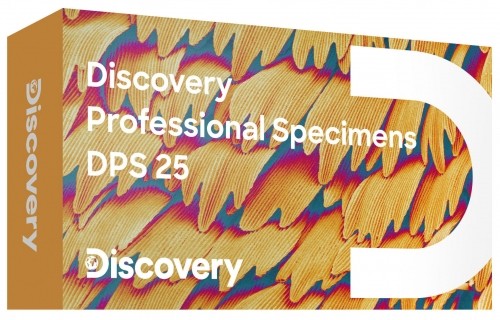 Mikropreparātu komplekts Discovery Prof DPS 25. "Bioloģija, putni u.c." image 1